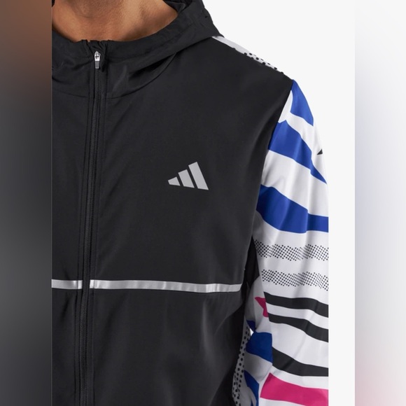 Adidas Black Jacket XL OWN THE RUN SEASONAL JACKET
BLACK - Picture 4 of 12